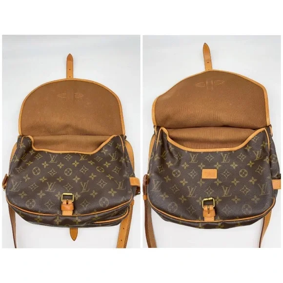 💎 GORGEOUS 💎Authentic Louis Vuitton crossbody SAUMUR pm - Picture 5 of 12
